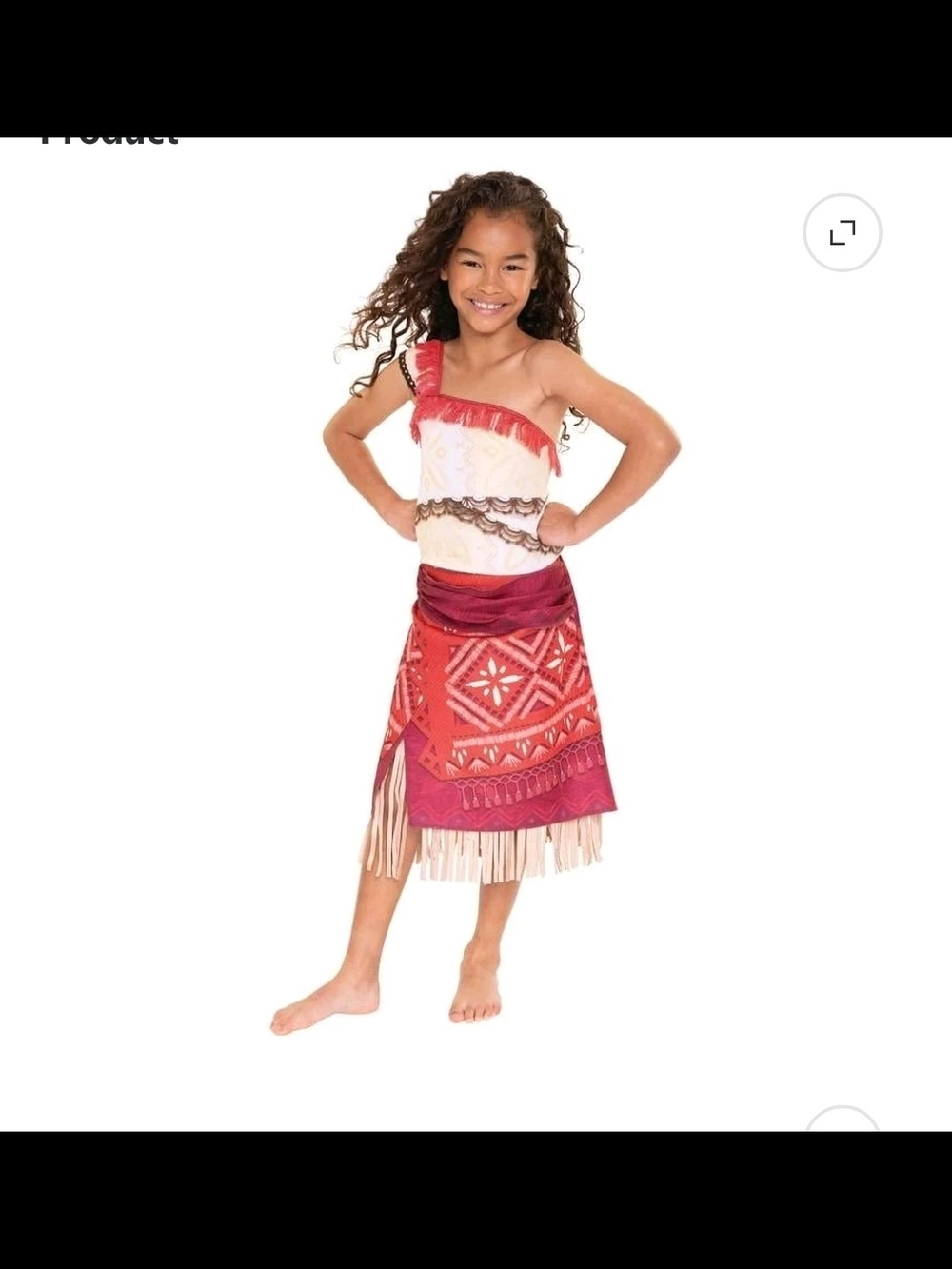 Disney's Moana 2 All New Adventure Play Outfit Includes Top and Skirt Fits Child - Picture 5 of 11